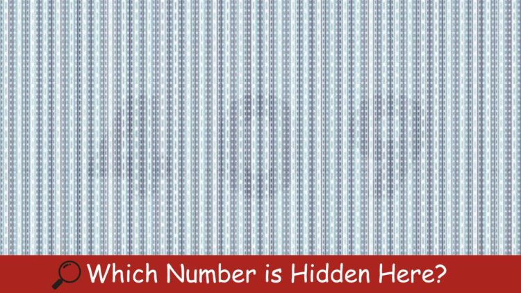 Optical Illusion Challenge: Can Your Sharp Eyes Spot the Hidden Number in This Image Within 5 Seconds?