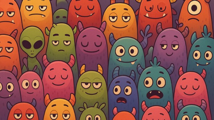 This Visual Trap Fools 98% of Viewers – Can You Spot the Real Alien in the Crowd?